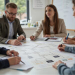 Equipo de marketing analizando una estrategia de shopper marketing para mejorar campañas, activaciones y resultados en el punto de venta